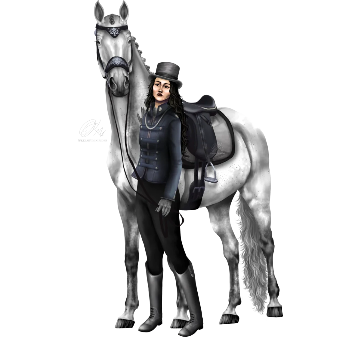 Iron Manes official player and horse uniform reference